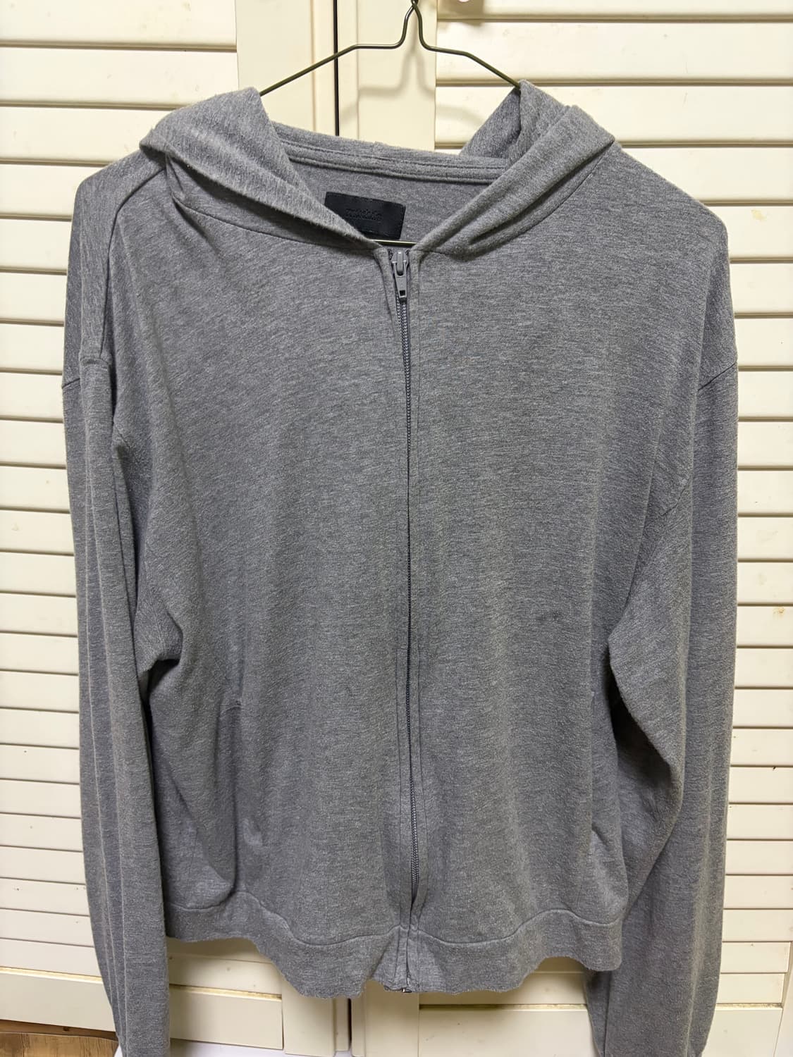 [4] 머듈 라운지 후드집업 그레이 상품이미지2