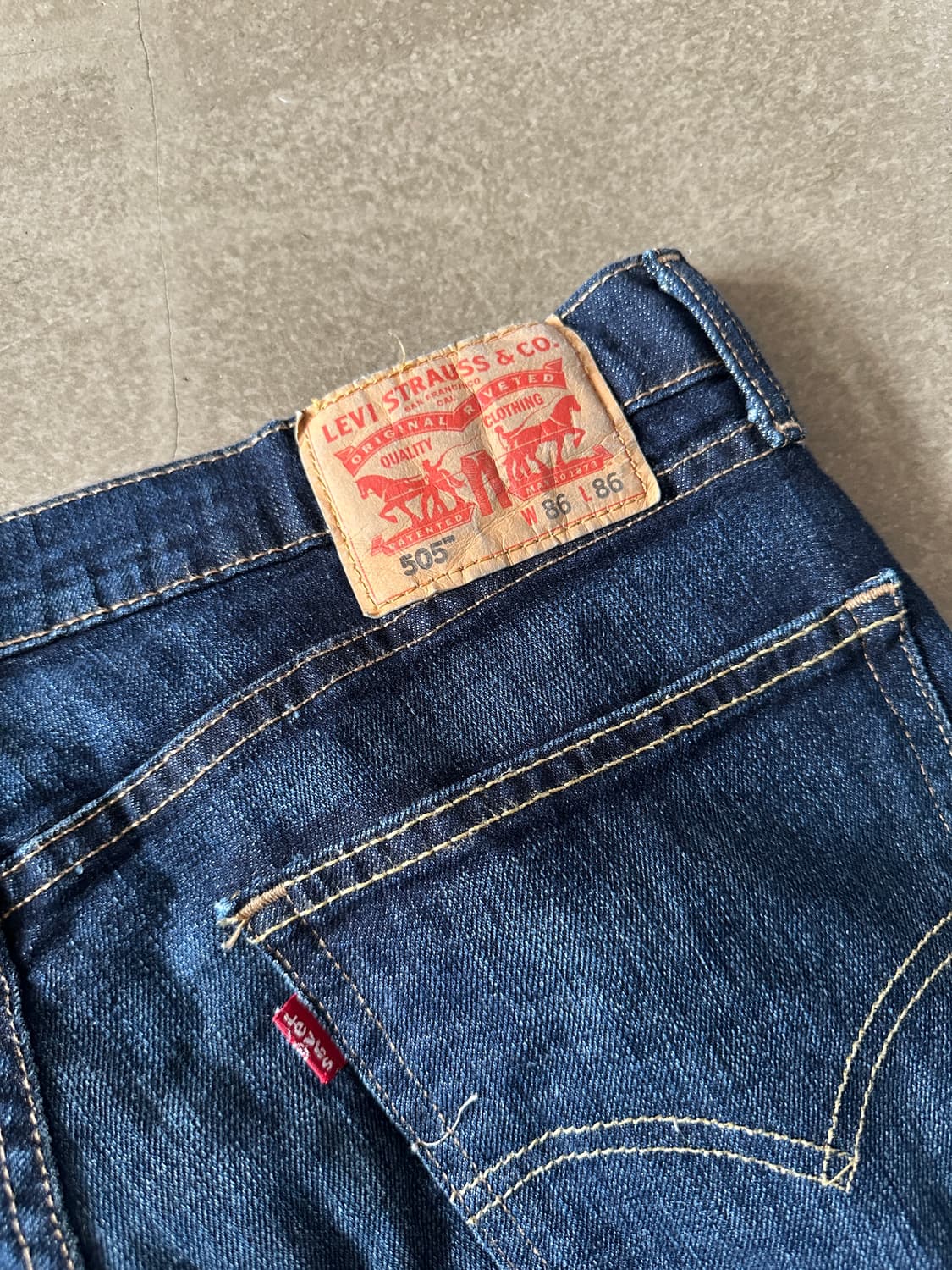 Levis 리바이스 505 데님 팬츠 w34 상품이미지4