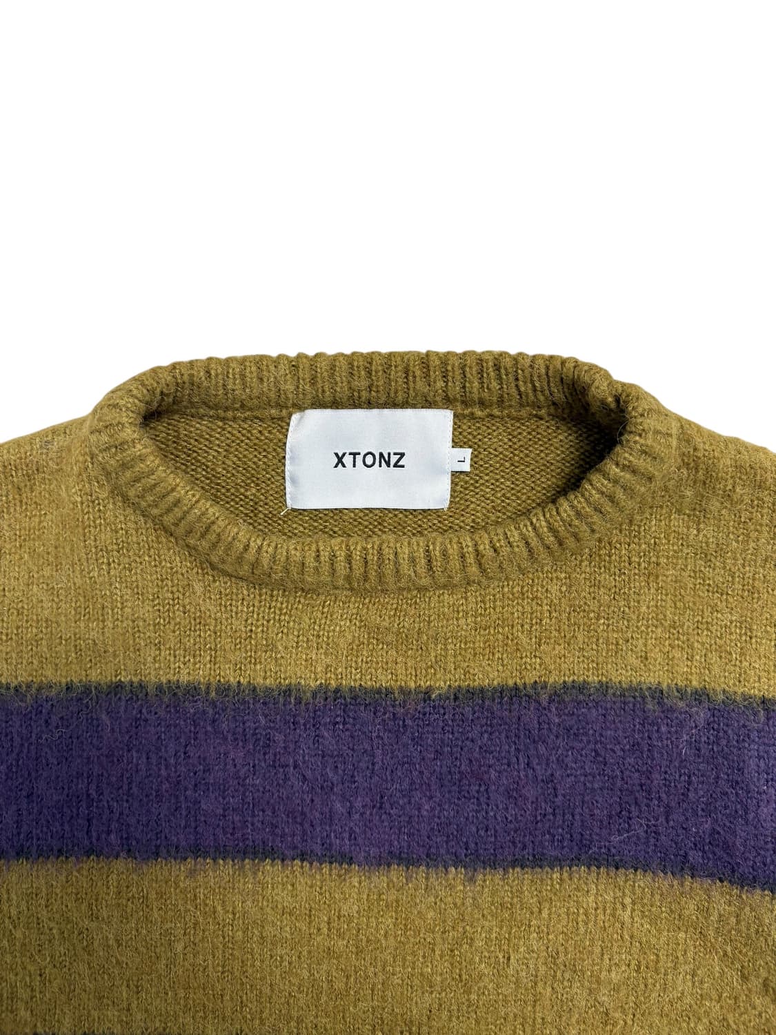 엑스톤즈 알렌 스트라이프 모헤어 니트 상품이미지5