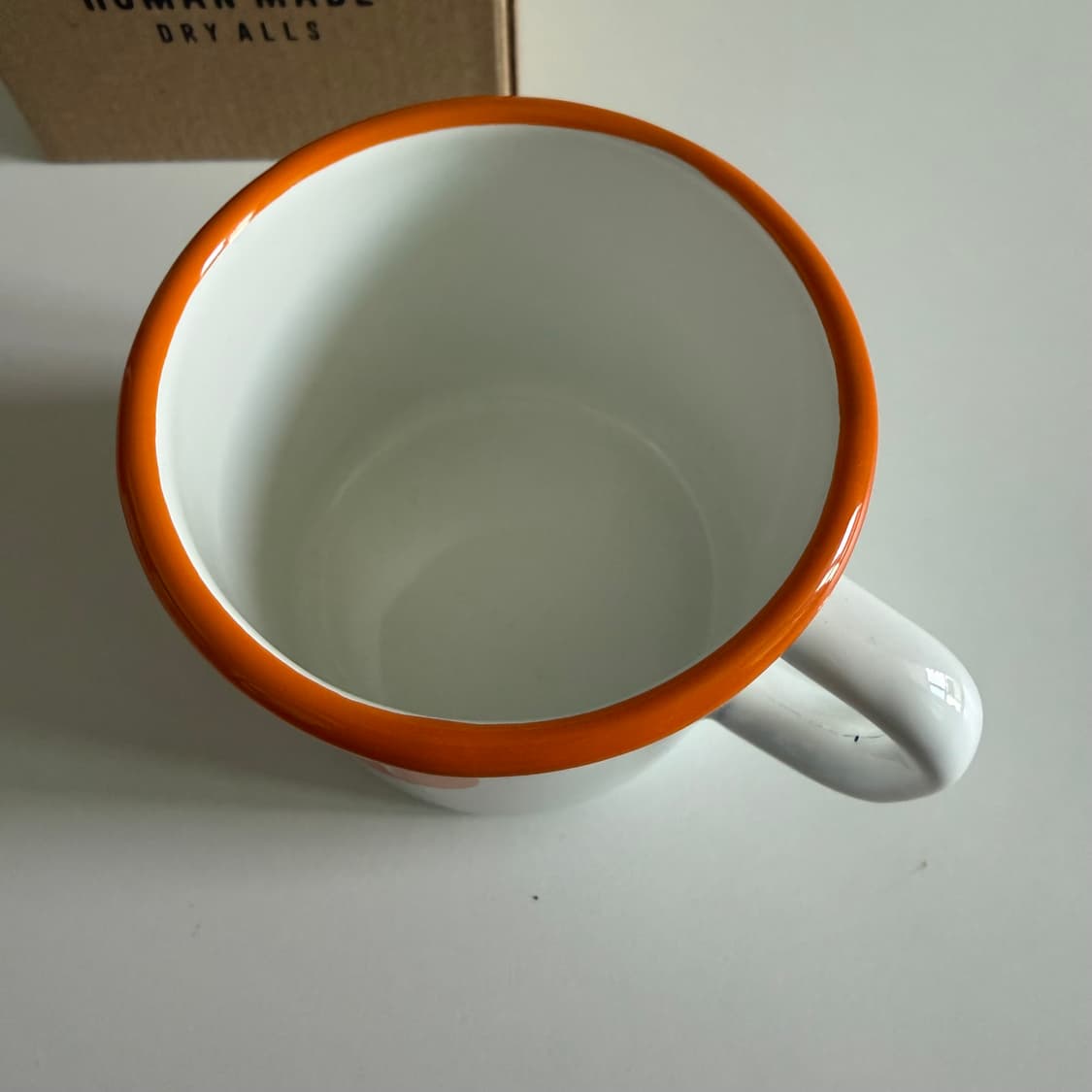 휴먼메이드 에나멜 머그 270ml 오렌지 새상품 상품이미지4