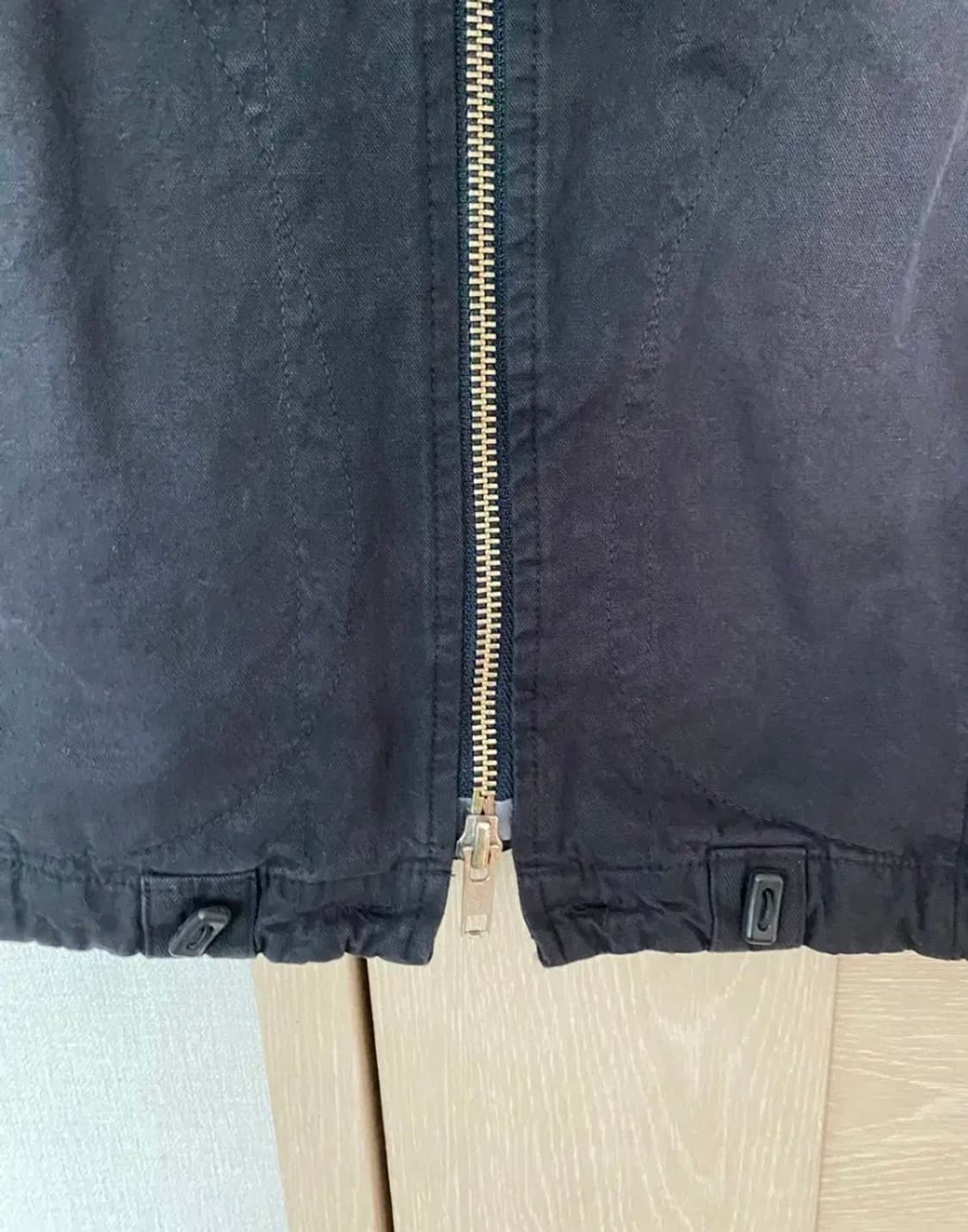 [2] 폴리테루 코튼 베스트 다이드 다크 네이비 상품이미지6