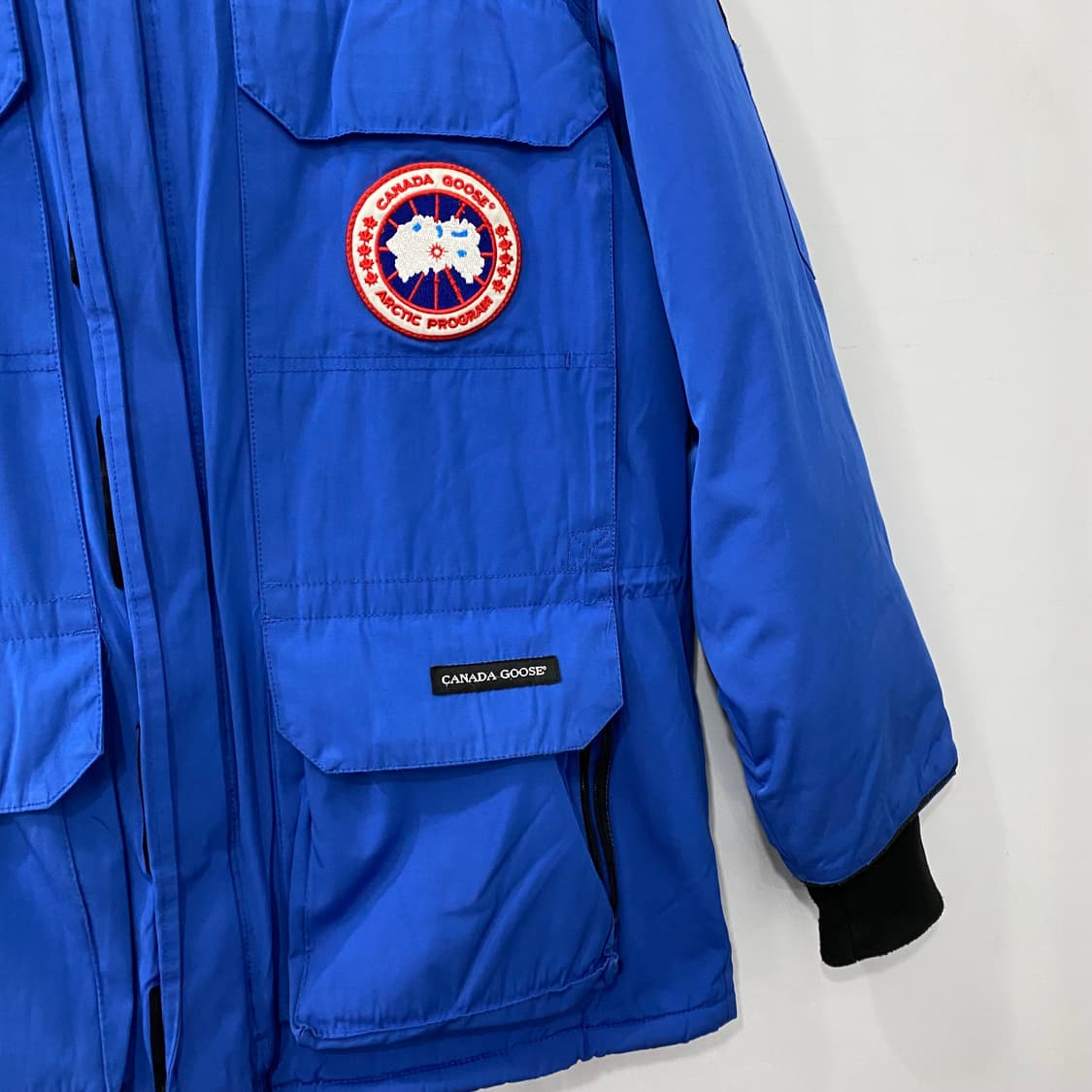 캐나다구스 패치 털 파카 (XS) 상품이미지4