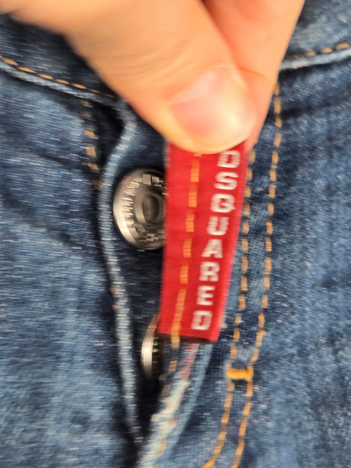 [무료배송]디스퀘어드2 여성 36 스판 밑단 지퍼 스키니 청바지 정품 상품이미지4