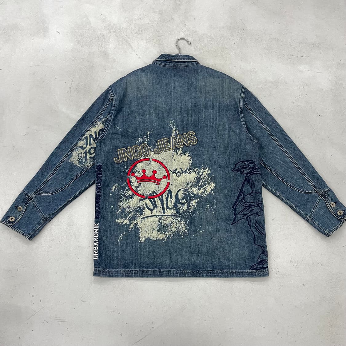 JNCO 징코 진코 90s 올드스쿨 초어 데님자켓 상품이미지2