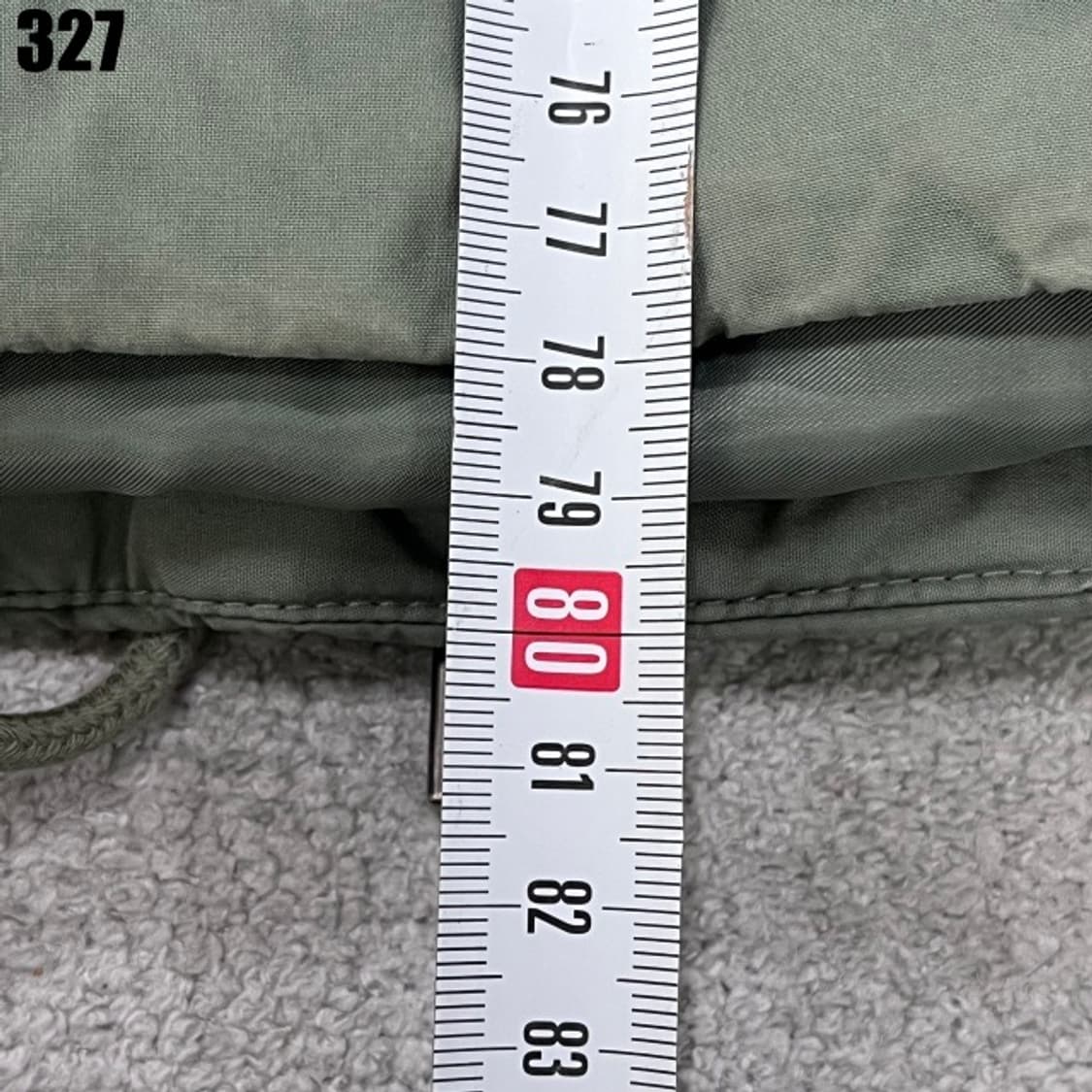 아디다스 카키색 후드 털 파카  상품이미지5