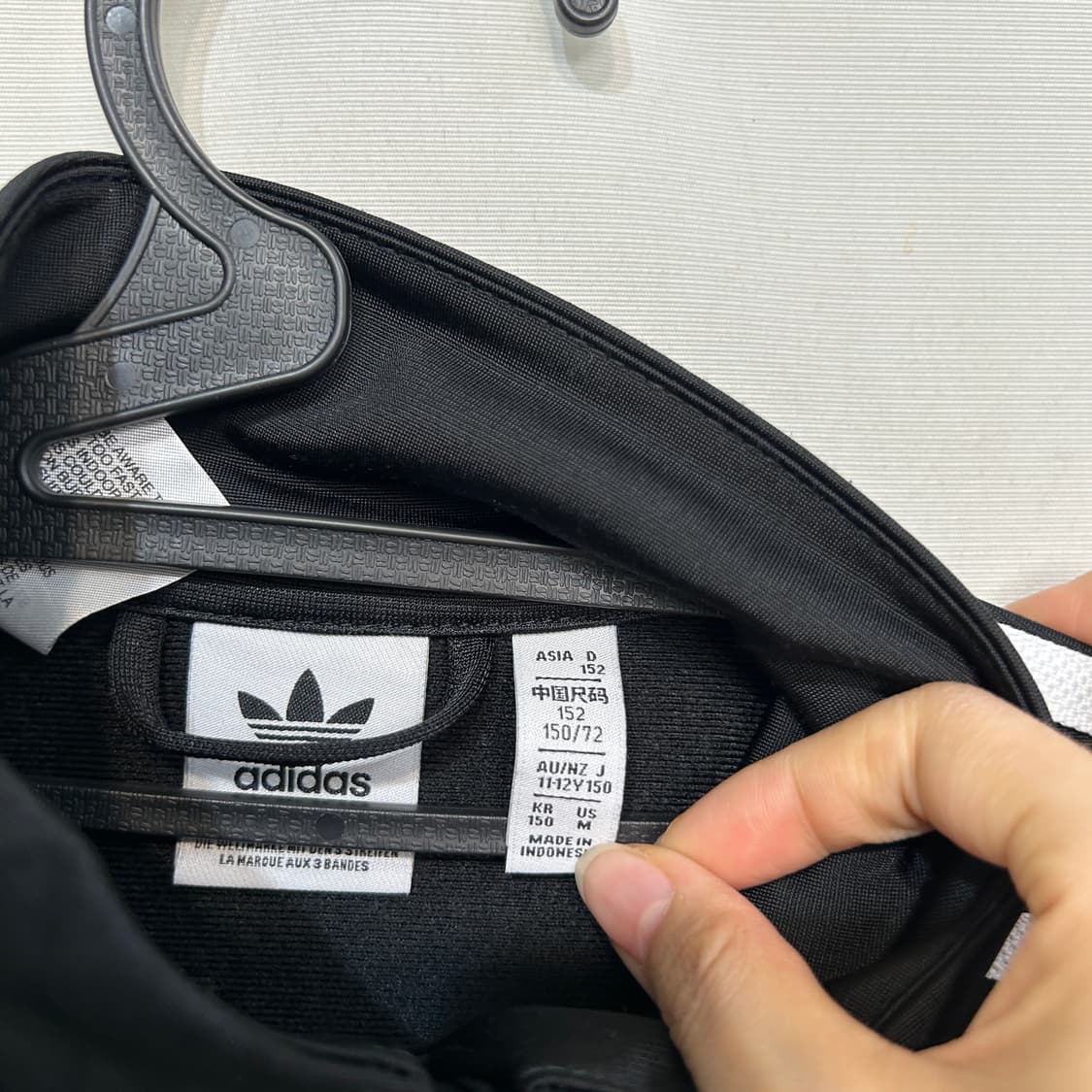 아디다스 키즈 져지 집업 150 상품이미지2