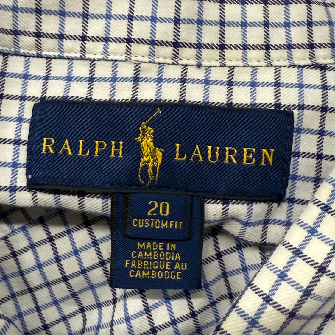 [정품/20] 폴로 랄프로렌 체크 셔츠 남방 b10 상품이미지5
