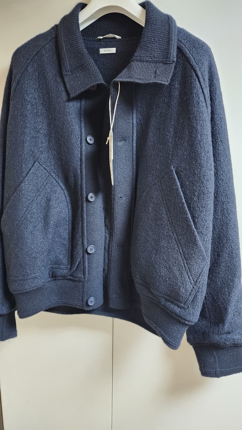 자라 콤비 리브 칼라 점퍼 새제품 상품이미지1