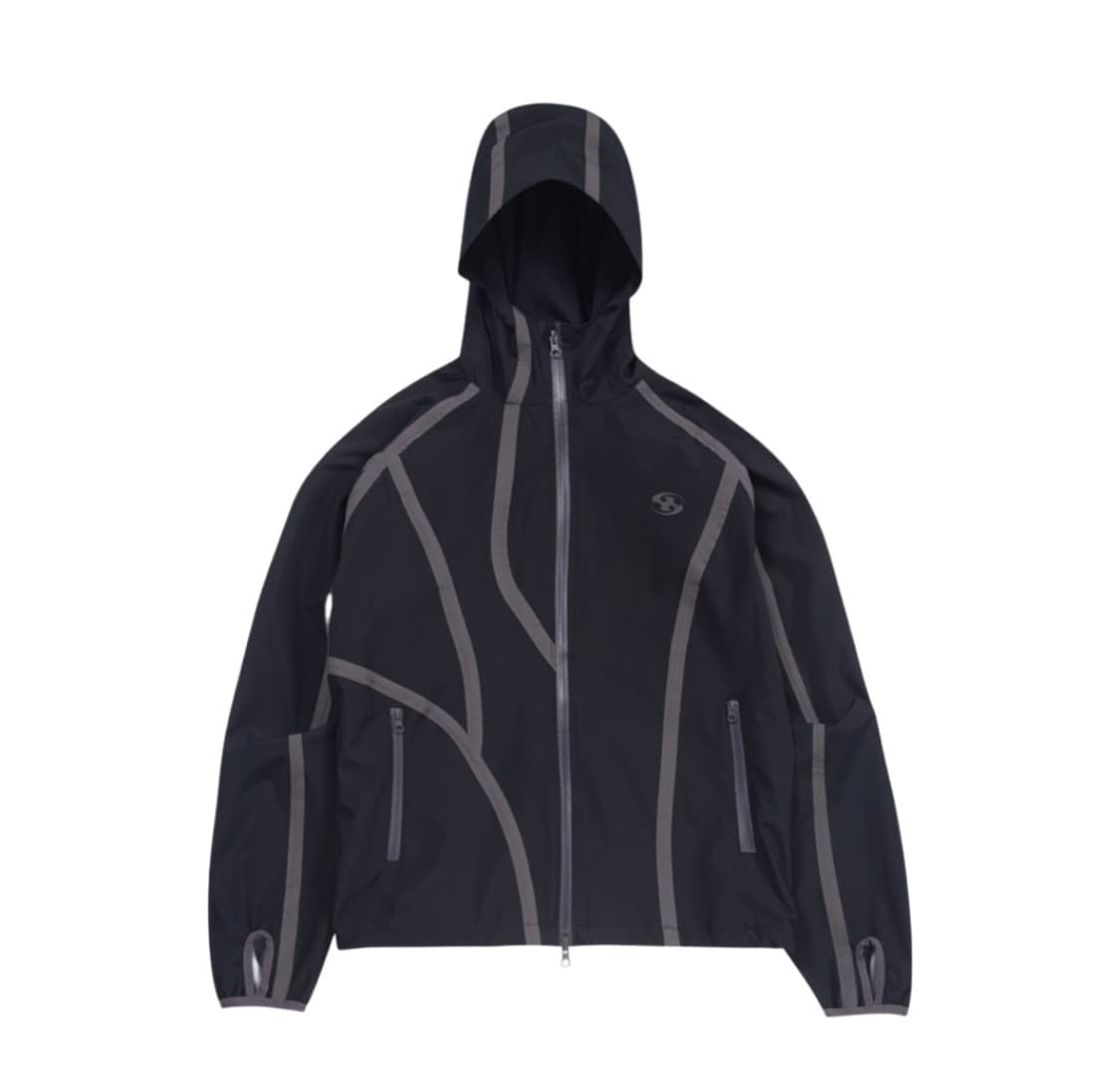 [1] 산산기어 윈드블록 자켓 블랙 - 22SS 상품이미지1