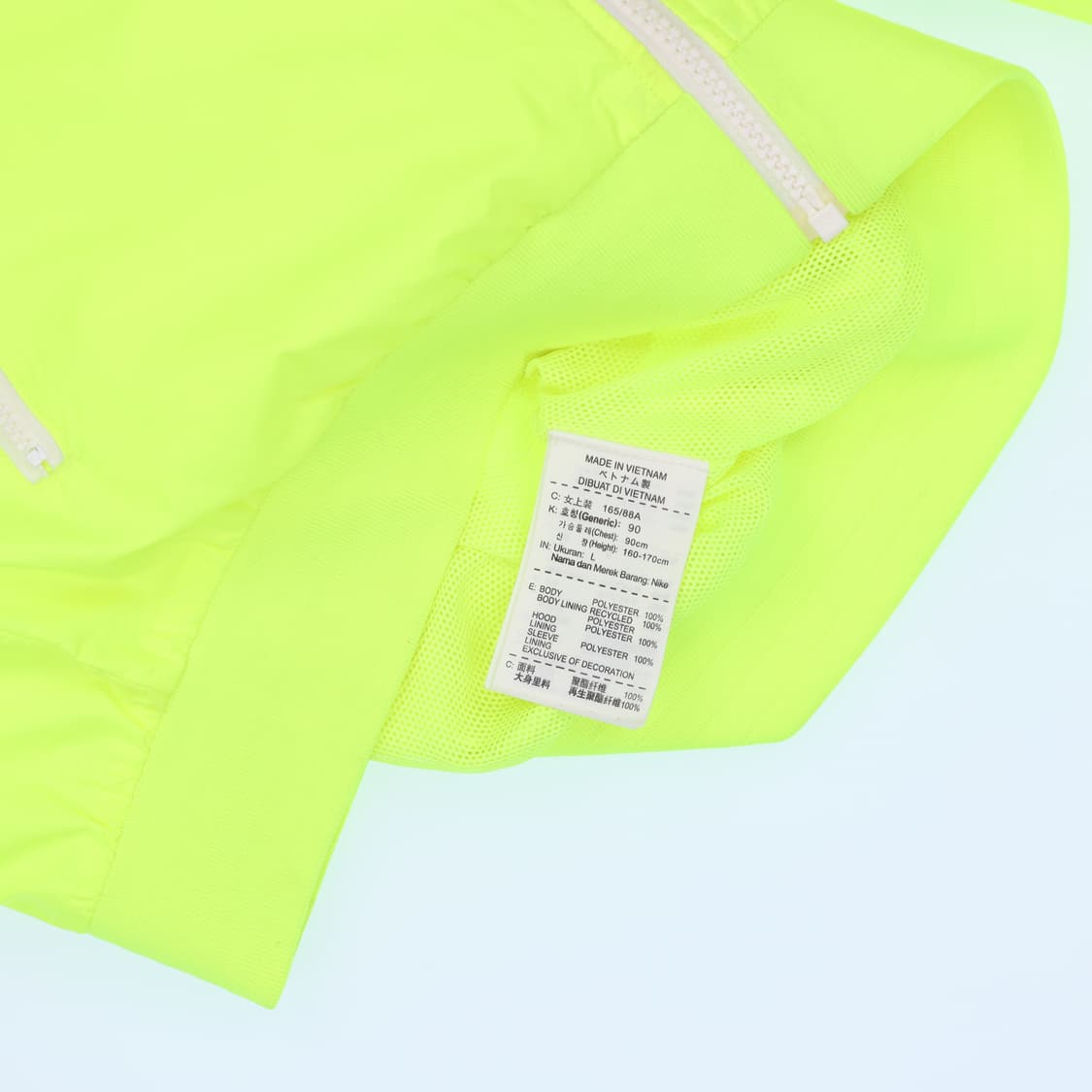 [L] 나이키 여성 형광 윈드러너 바람막이 자켓 1230H1 상품이미지7