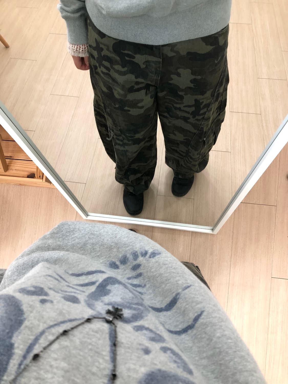 타미힐피거 y2k 카모 레이어드 코디 상품이미지5