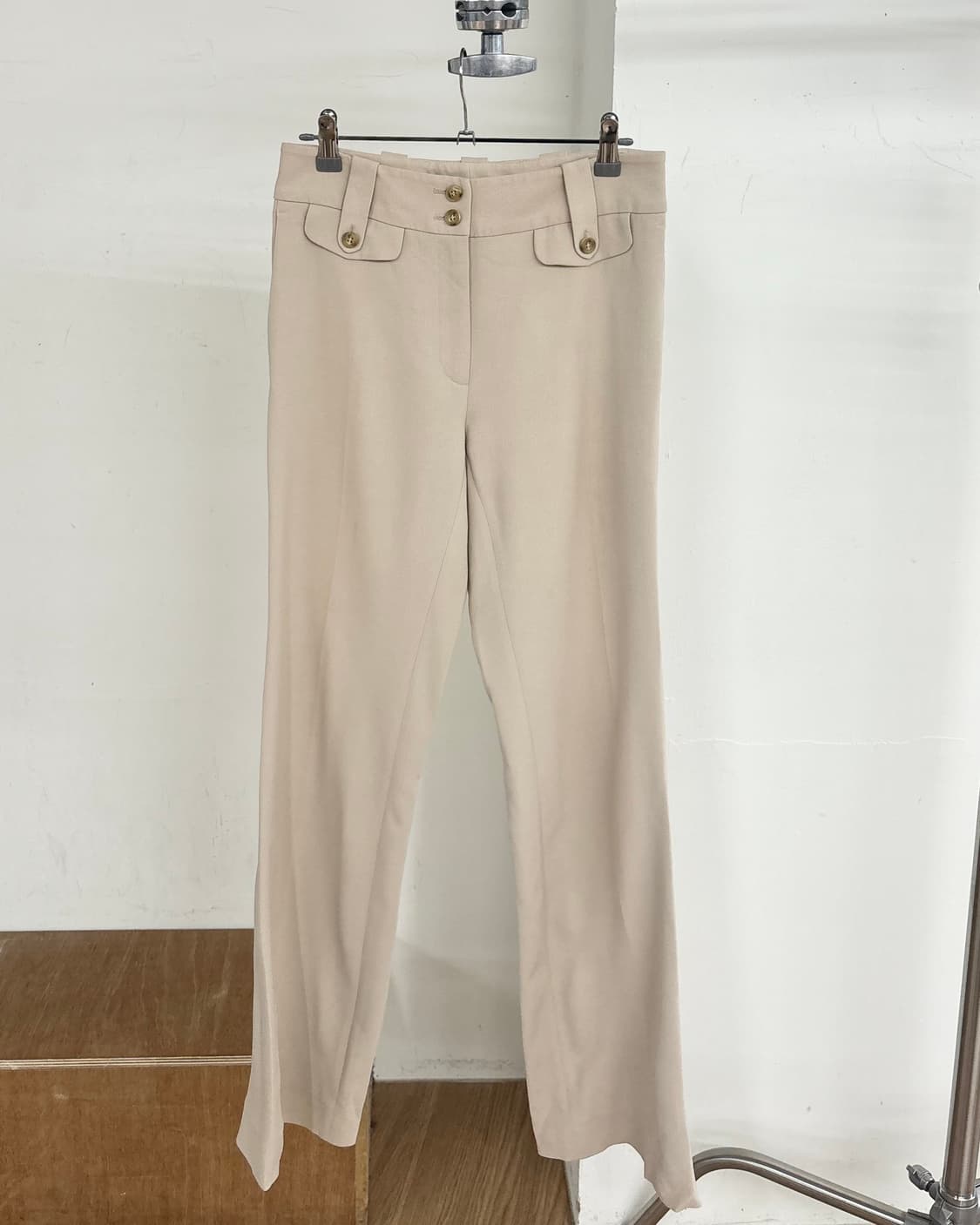 막스마라 베이지 슬랙스 상품이미지1