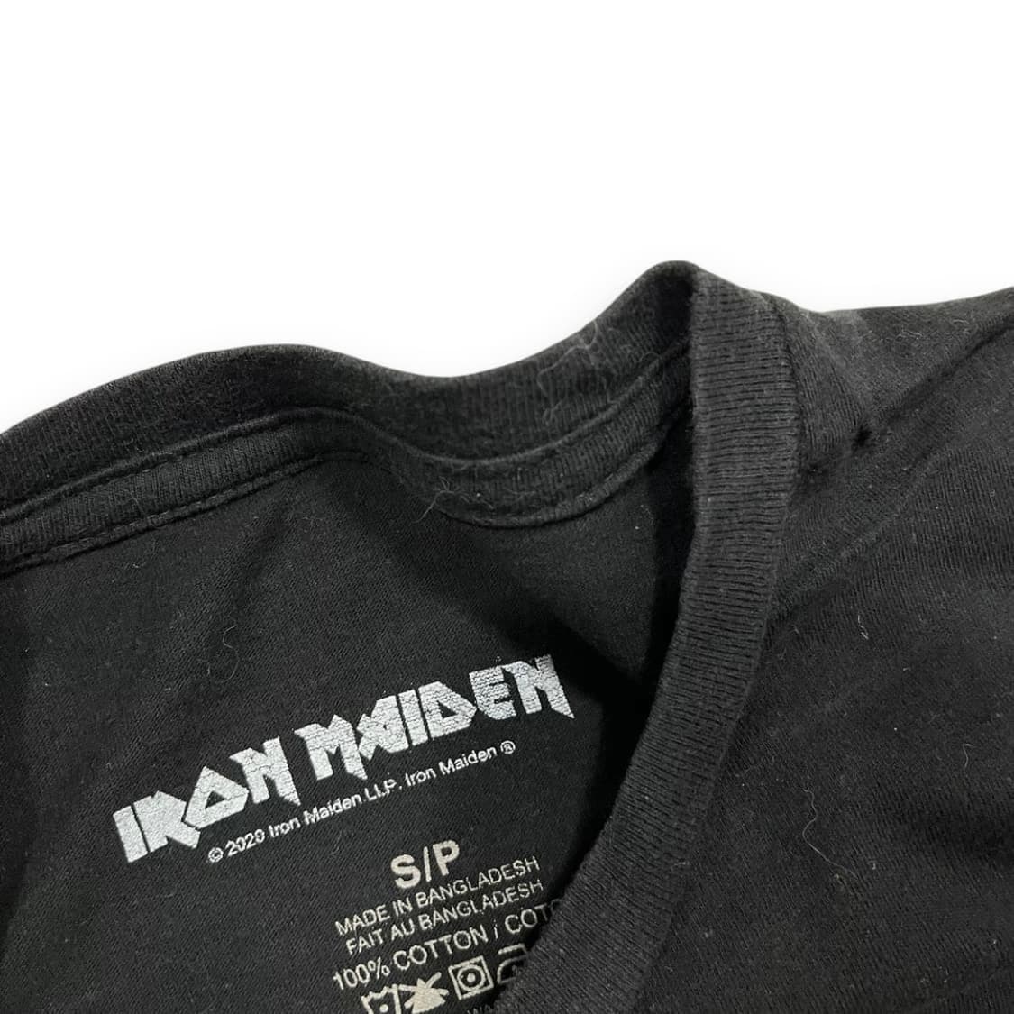 아이언 메이든 2020s 락 밴드 스컬 라이더 다크 반팔티 상품이미지5