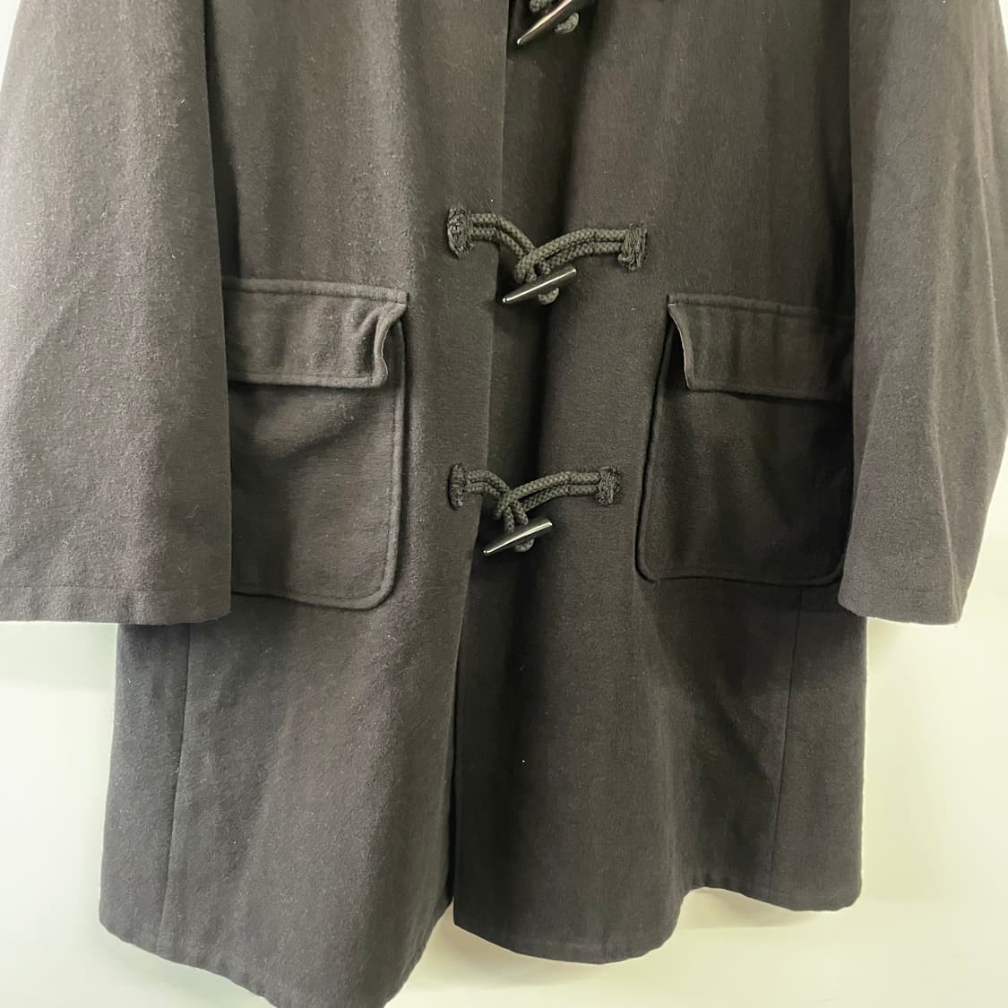 요지야마모토 더플 후드코트 상품이미지5