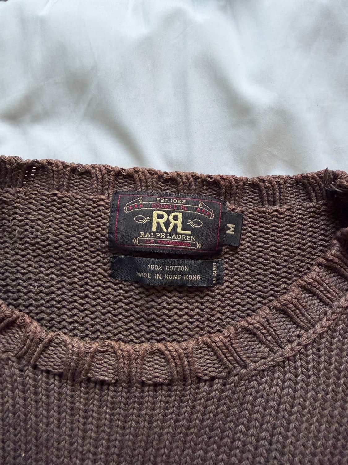 [L] 90s RRL 더블알엘 니트 상품이미지3