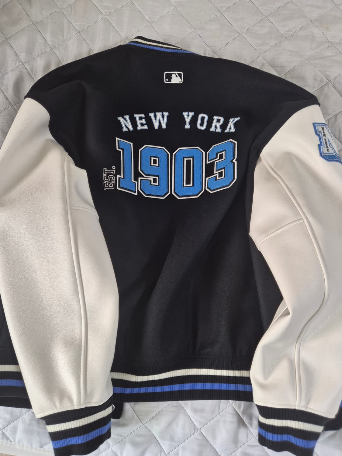 MLB 뉴욕양키스 울 와펜 바시티자켓 상품이미지2