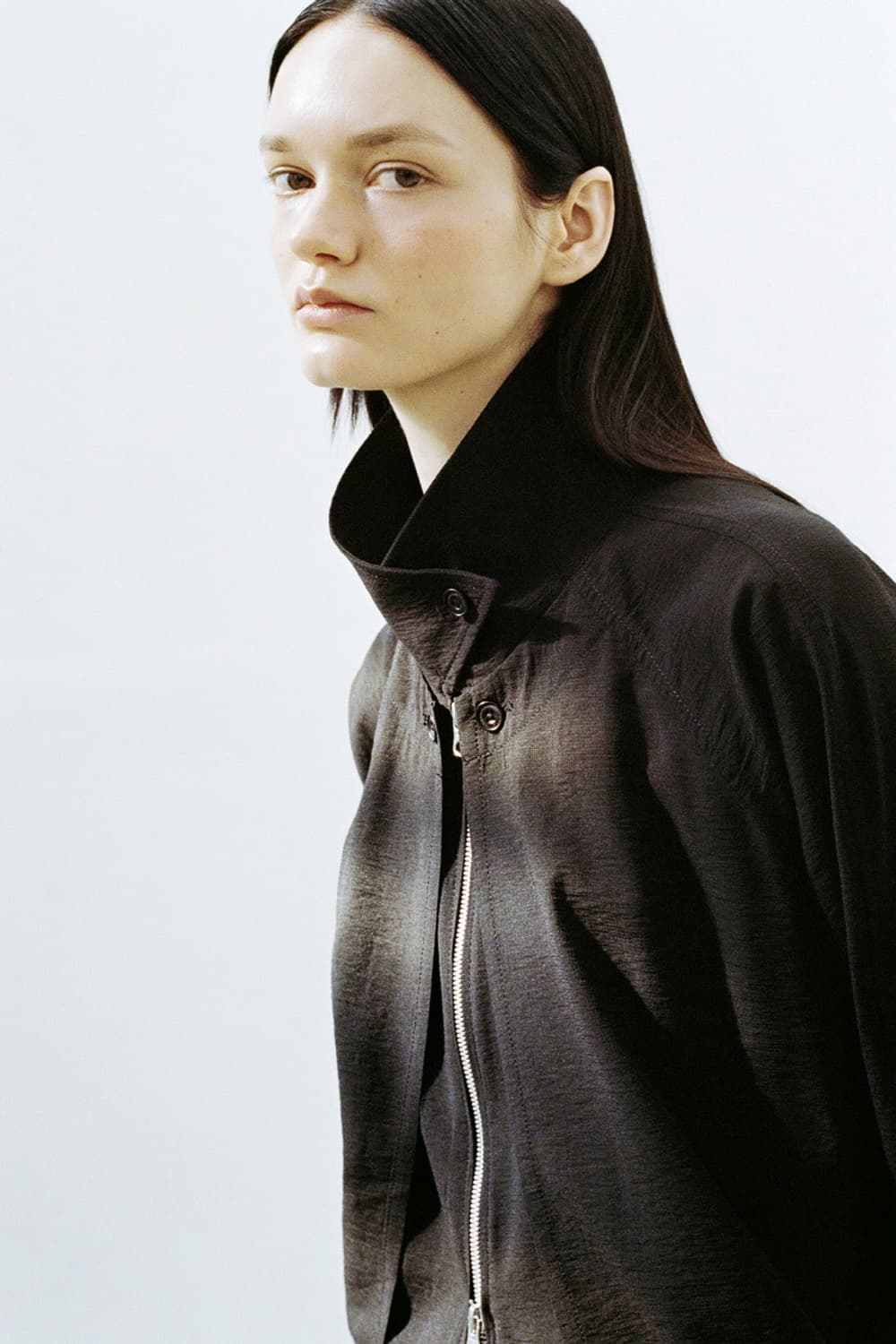 인사일런스 우먼 쉬어 더블 레이어드 블루종 상품이미지5