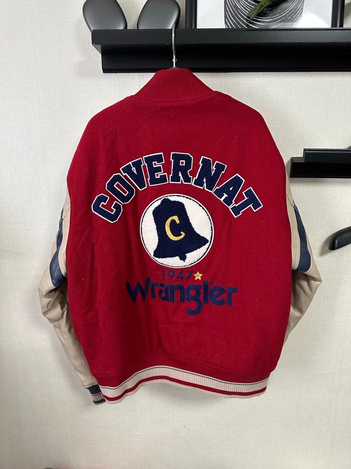 랭글러 x 커버낫 바시티 자켓 L 상품이미지1