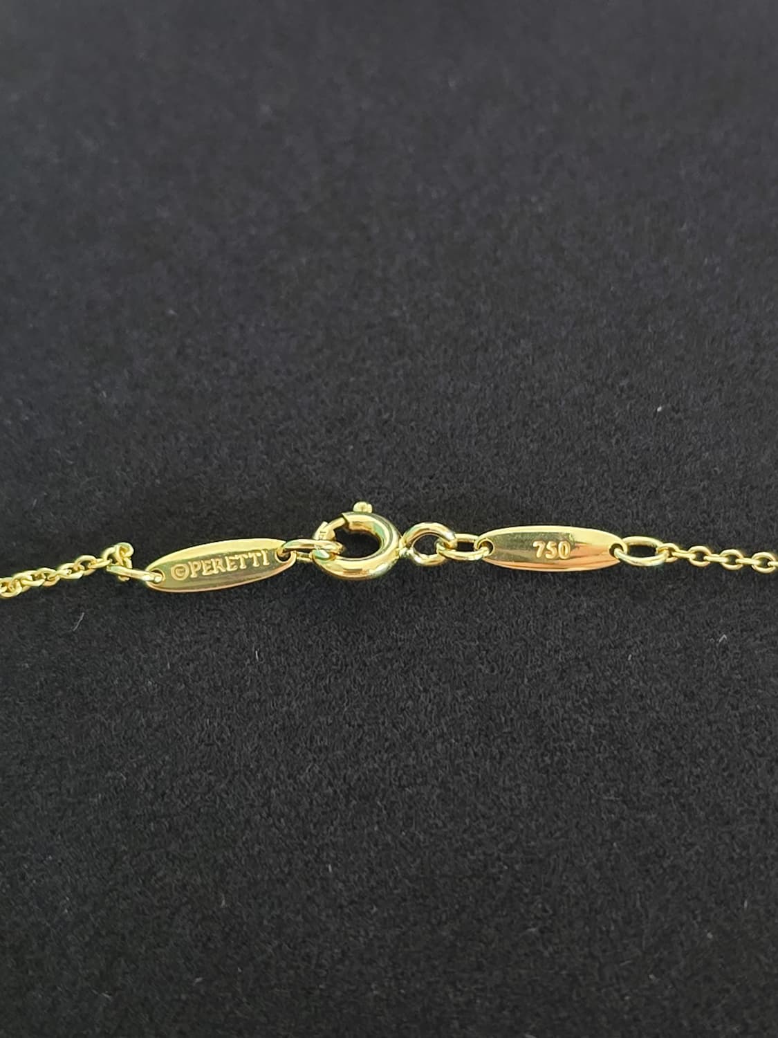 티파니앤코18k 5다이아오픈하트목걸이 정품  상품이미지10