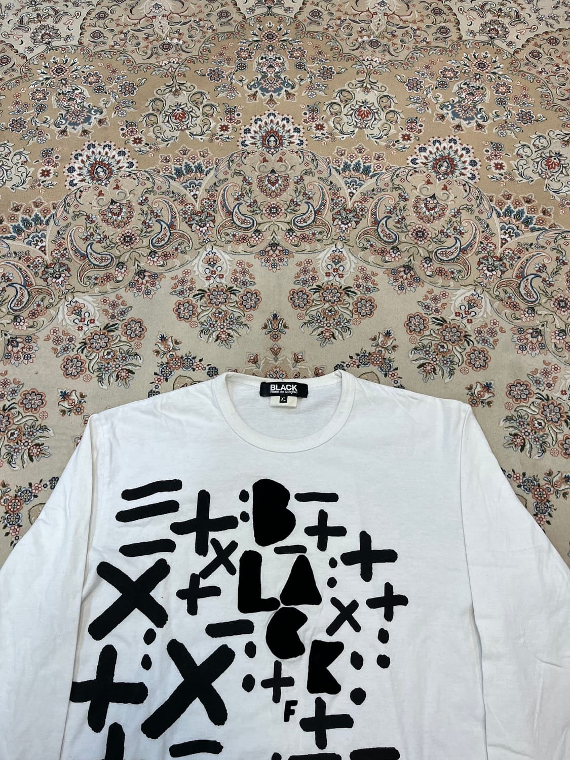 꼼데가르송 블랙 롱 슬리브 상품이미지2