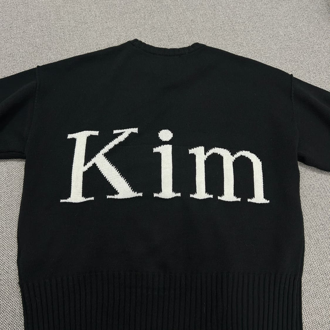 마뗑킴 풀오버 빅로고 니트(F) 상품이미지4