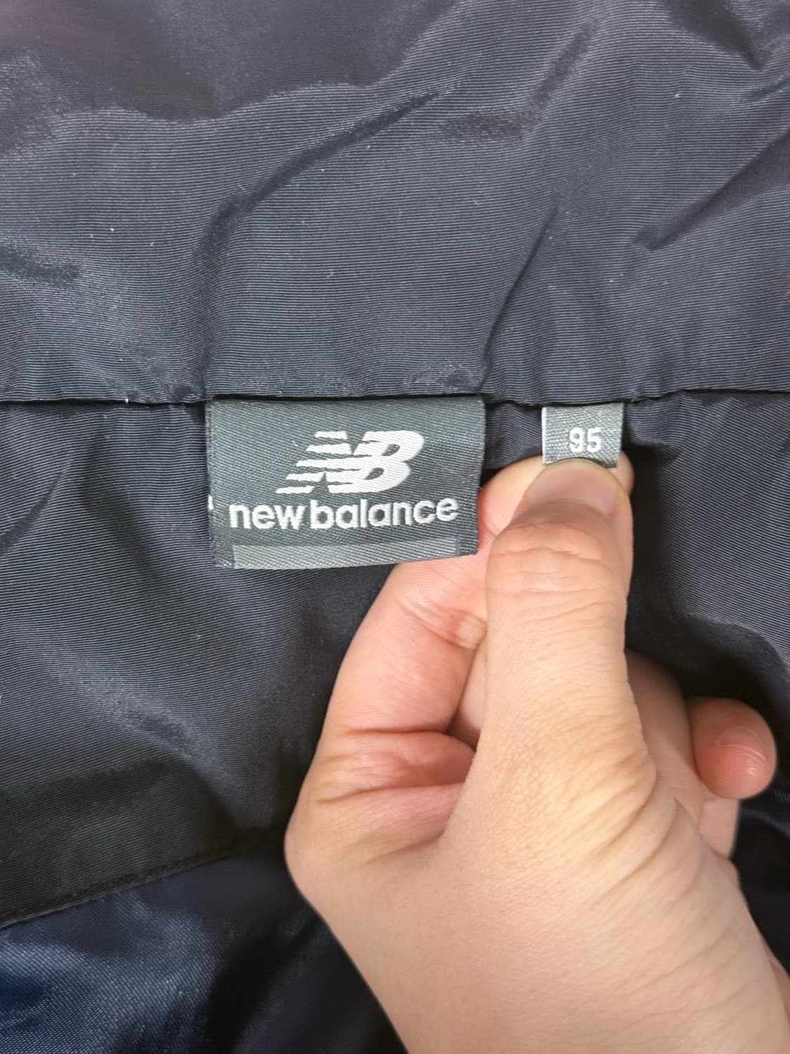 뉴발란스 코치 자켓 블랙 빈티지 바람막이 상품이미지7