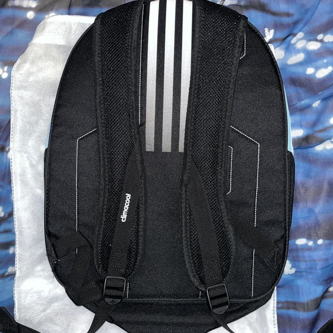 Adidas Logo Skyblue Backpack 상품이미지3