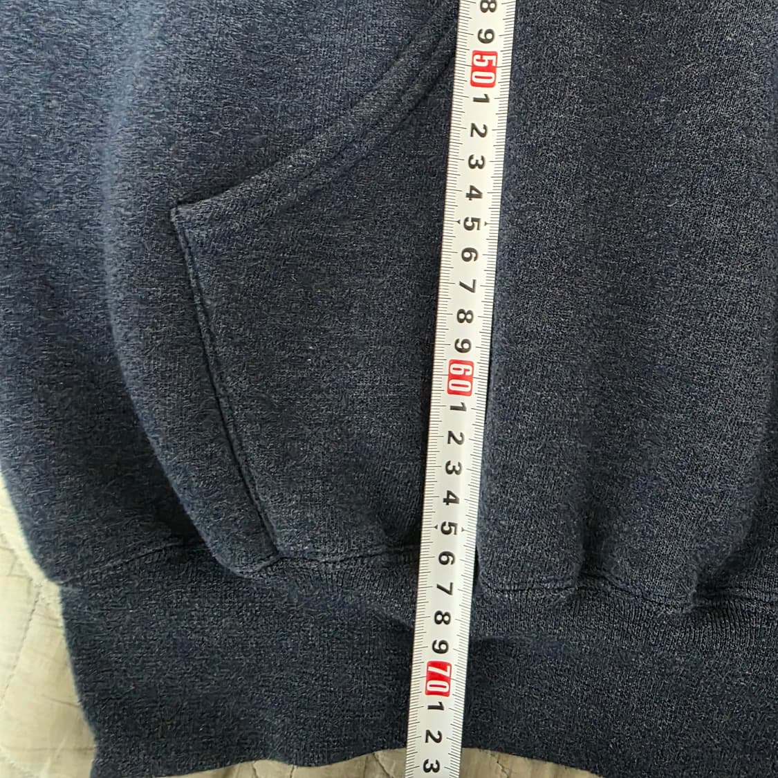 [XXL] 90s 빈티지 러셀 애슬레틱 블루 그레이 후드티 상품이미지8