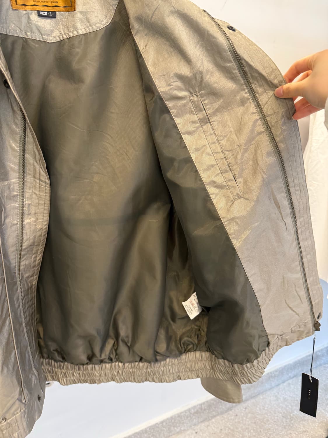 CREALY glossy brown jk 상품이미지9