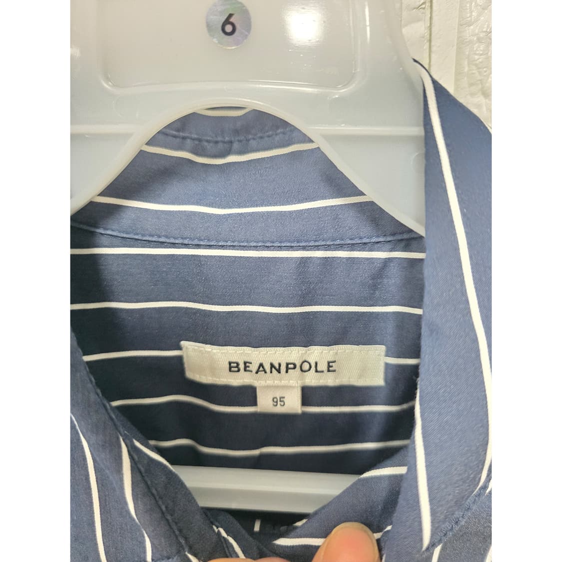 택포_ 빈폴 스트라이프 셔츠 M 상품이미지2