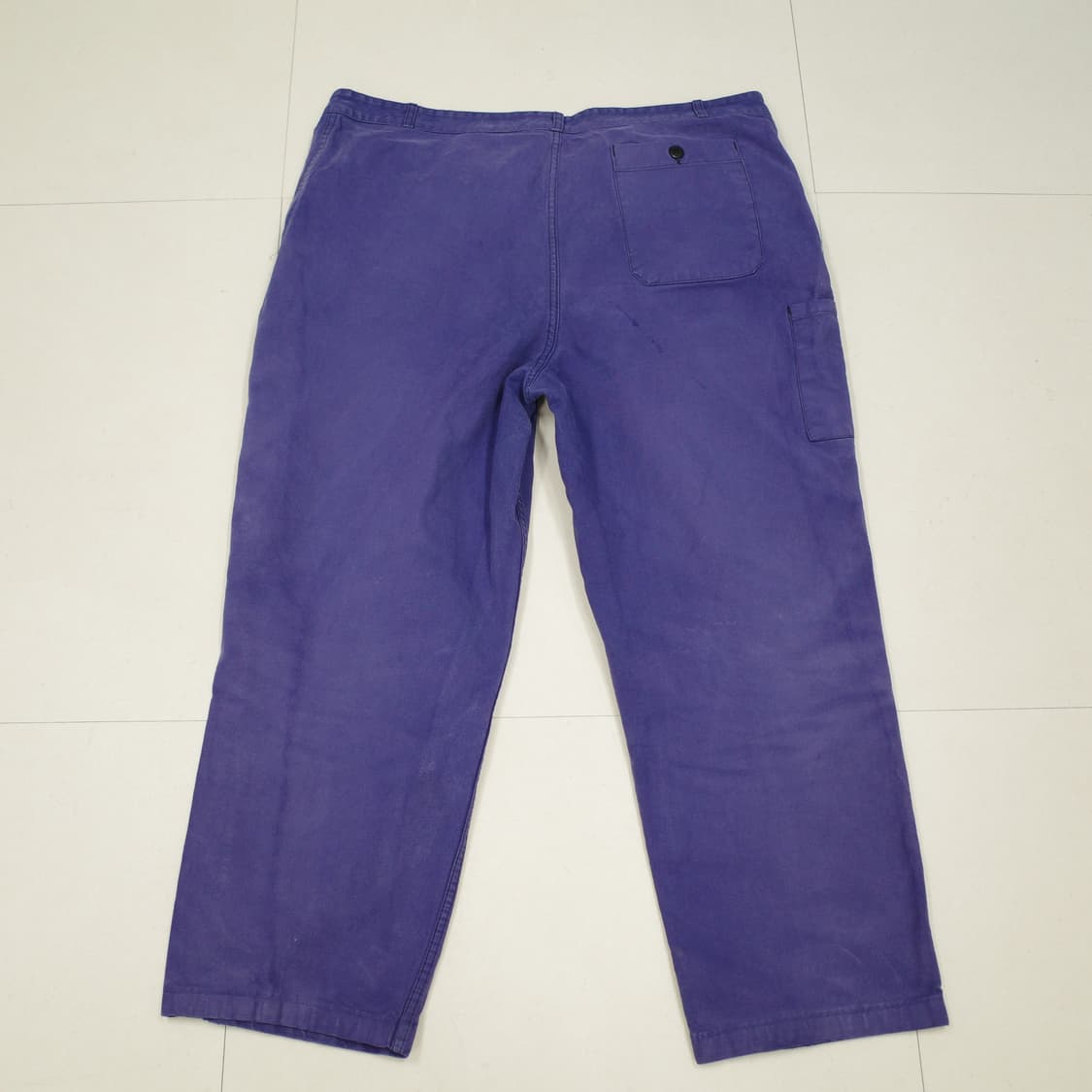 80s 프렌치 Barbe Bleue 페이디드 워크 팬츠 36 상품이미지6