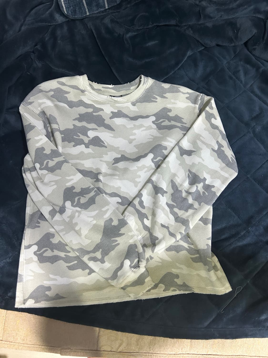 Belvet 카모 와플티 상품이미지1