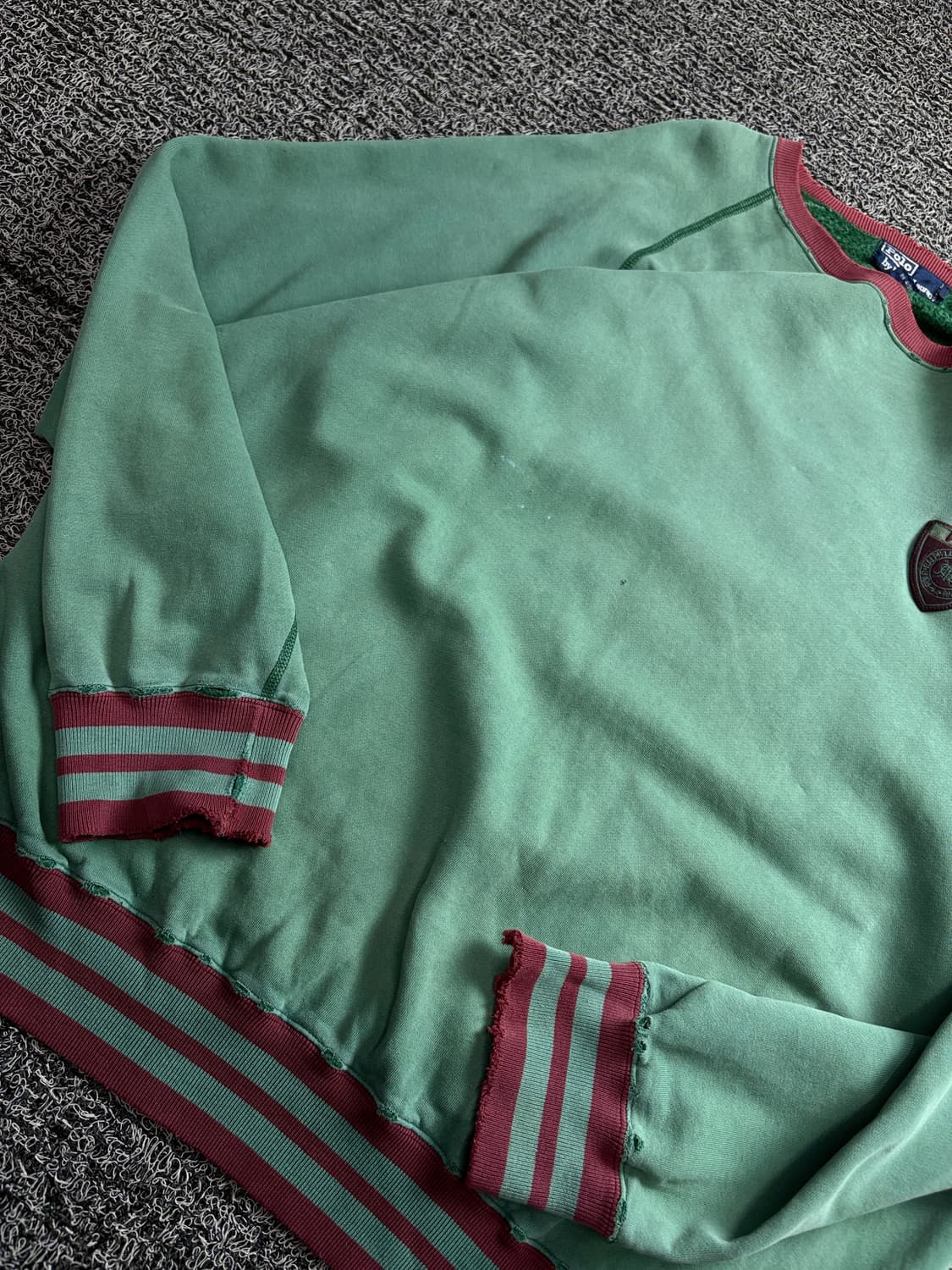 90s 폴로 랄프로렌 크레센트로고 아카이브 크루넥 3594 상품이미지3