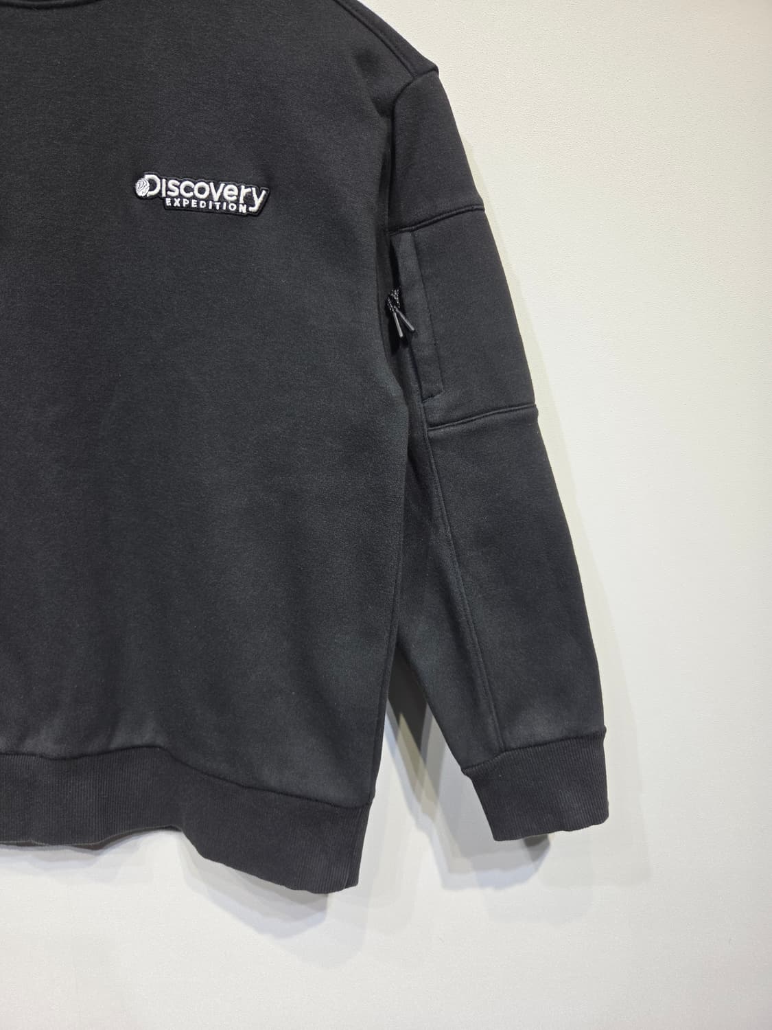 디스커버리 익스페디션 키즈 소매 포켓 맨투맨 상품이미지4