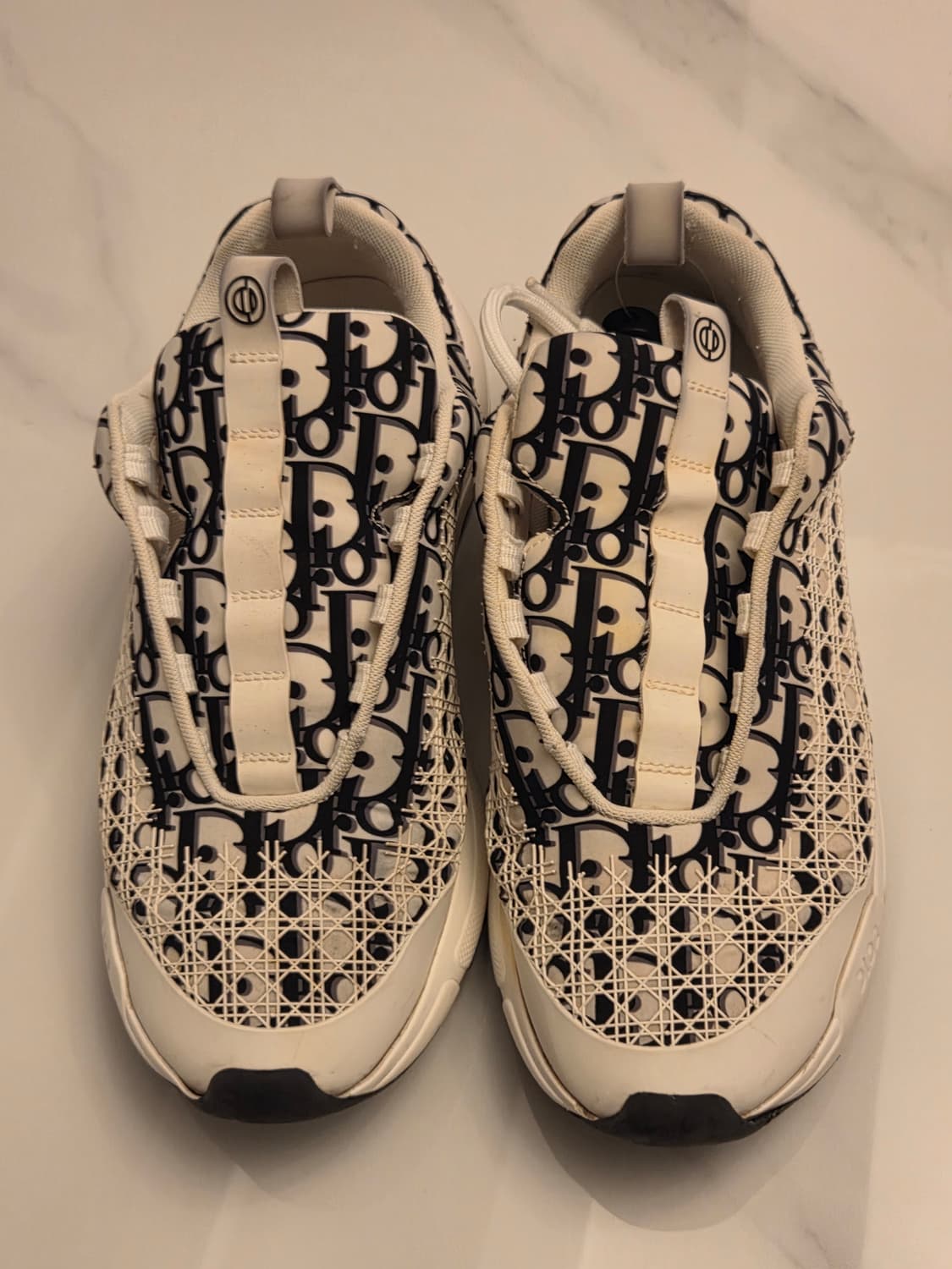 [정품] 디올 오블리크 B27 화이트 스니커즈 260 상품이미지1