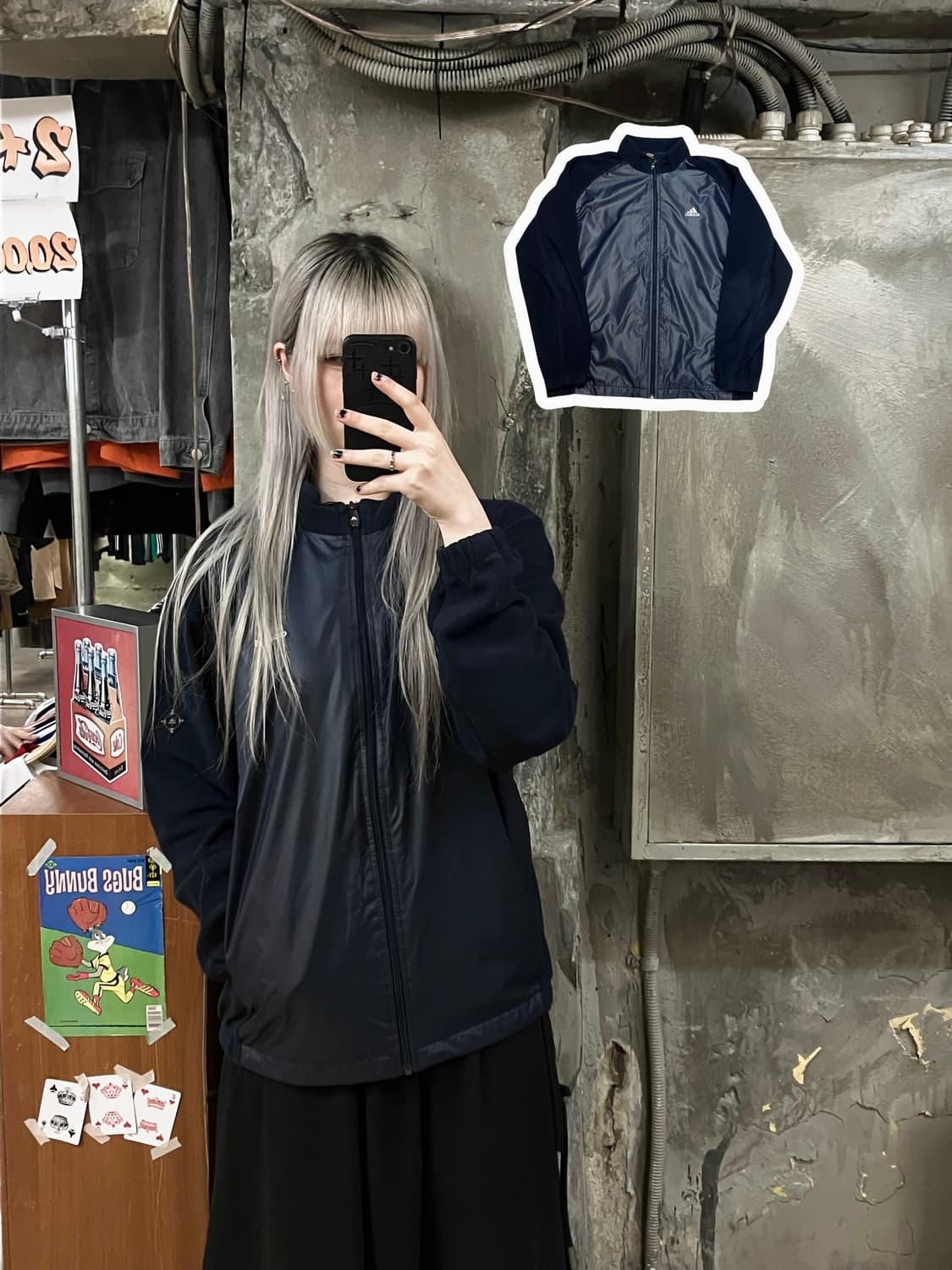 아디다스 플리스 네이비 100 #csz2922  상품이미지1