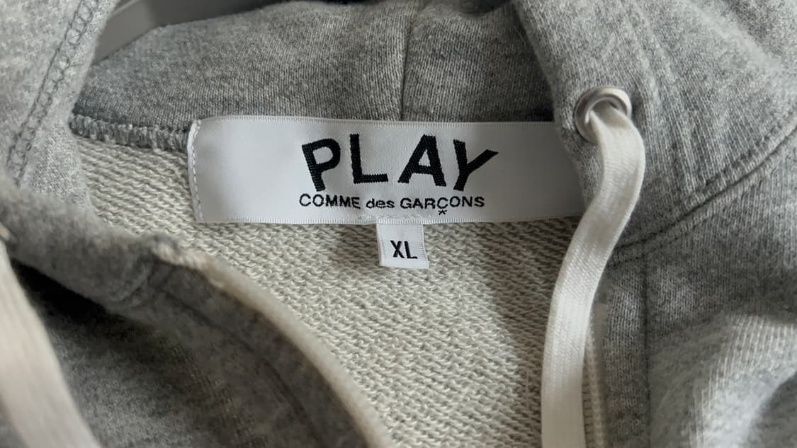 정품 꼼데가르송 후드집업 상품이미지10