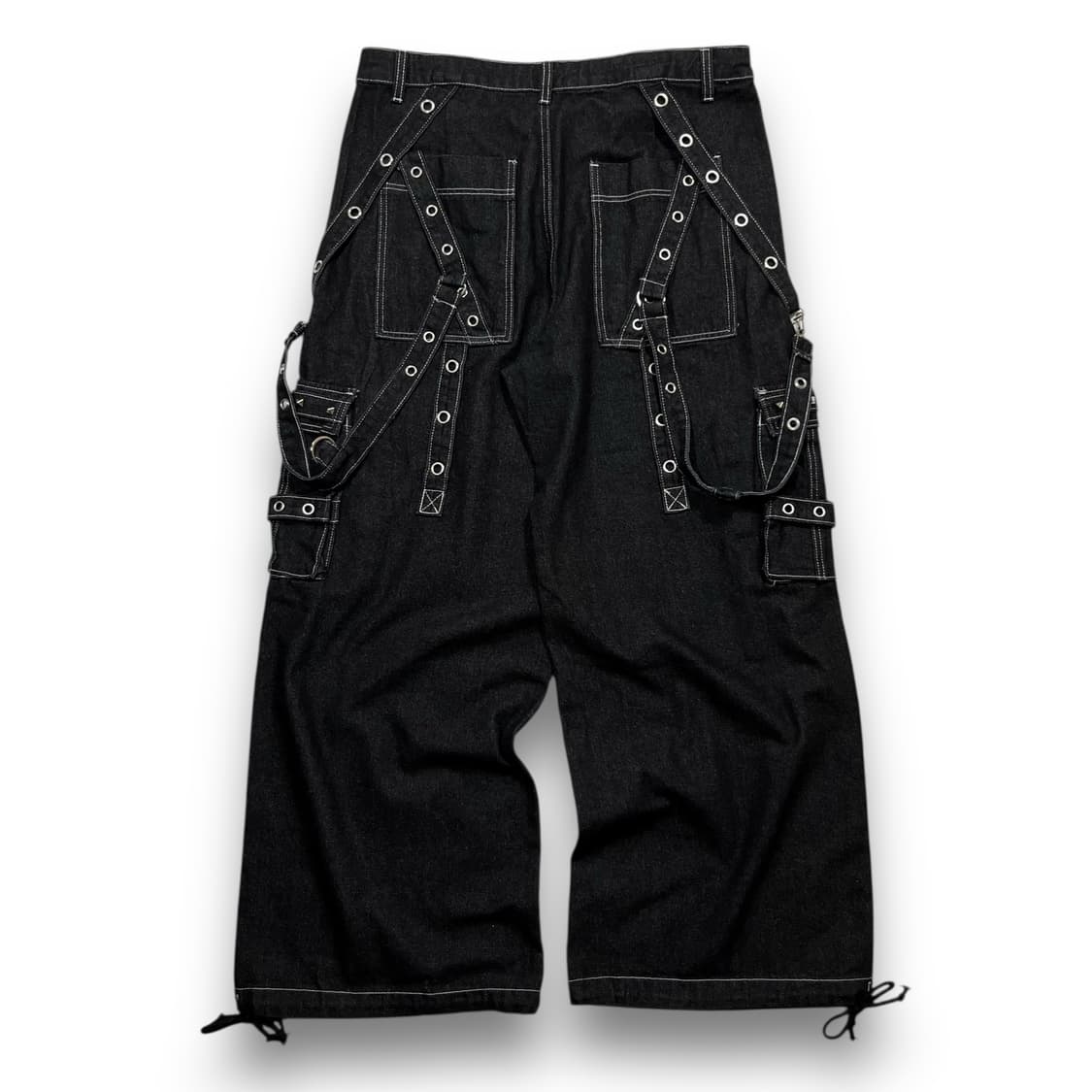 ROMWE Men's Multi-Pocket Denim Jeans 상품이미지3
