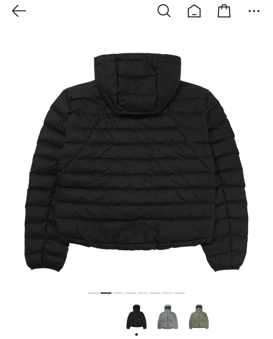 새상품 노스페이스 벤투스 온 자켓 블랙 XL 상품이미지2