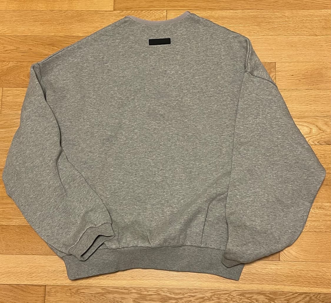 피어오브갓 에센셜 다크 헤더 오트밀 맨투맨 상품이미지5