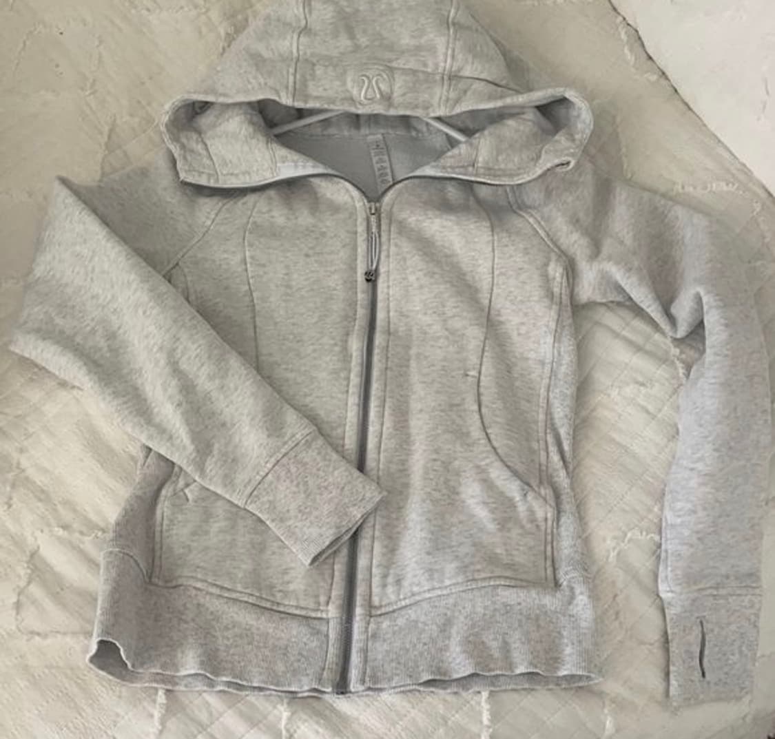 룰루레몬 스쿠바 풀집 후디 그레이 상품이미지3