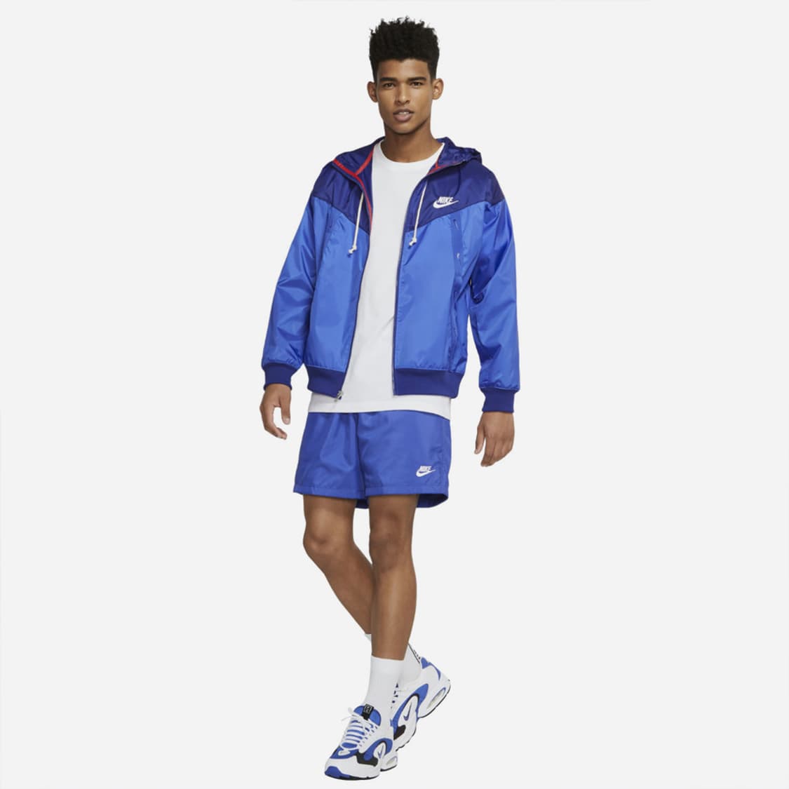 XL) 나이키 윈드러너 후디 자켓 바람막이 딥 로얄 블루 상품이미지5