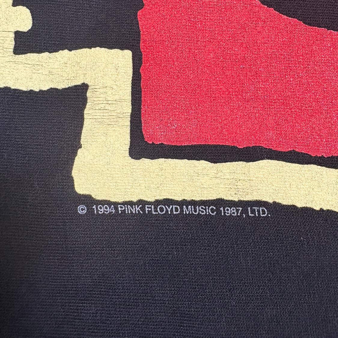Pink Floyd 94 OG tour tee 상품이미지6