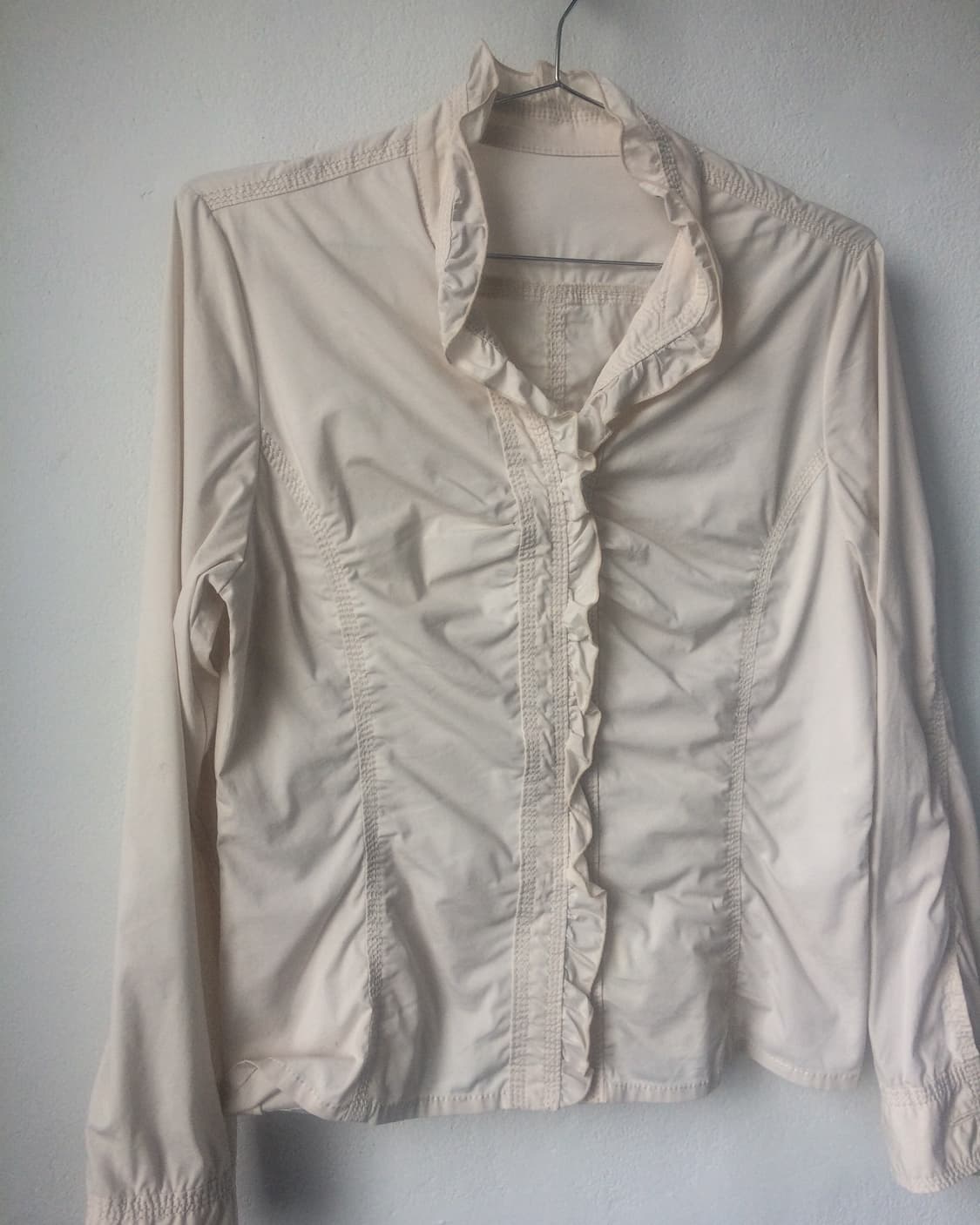 Frill shirring shirt 상품이미지4