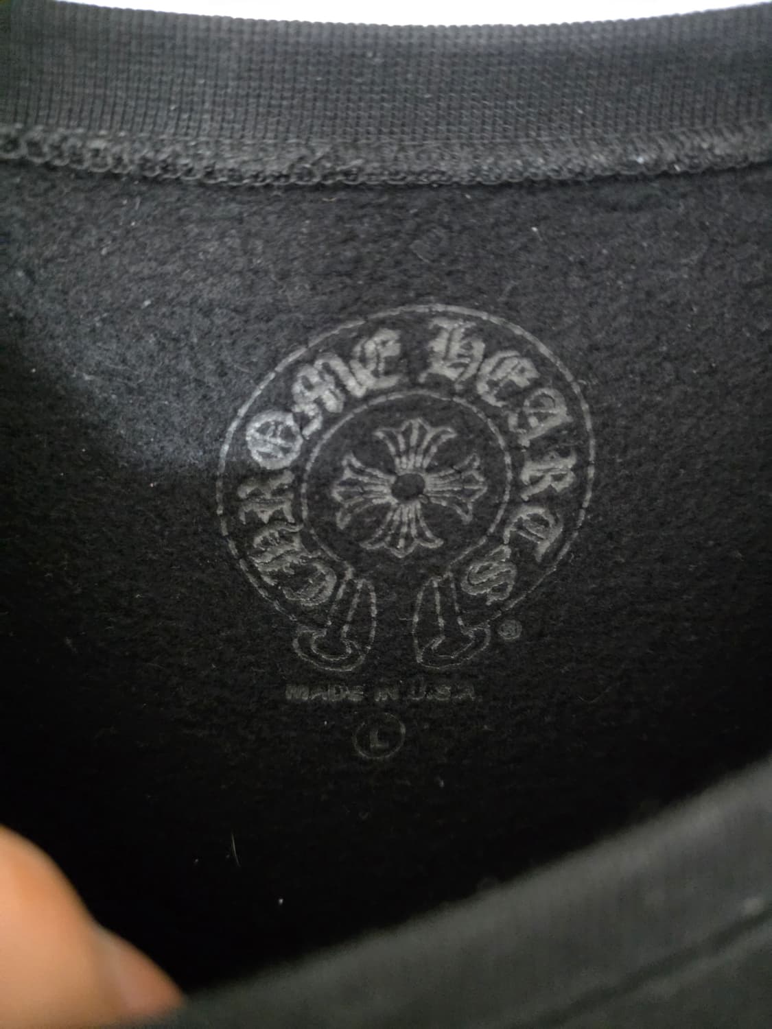 크롬하츠 홀스슈 맨투맨 L 상품이미지2