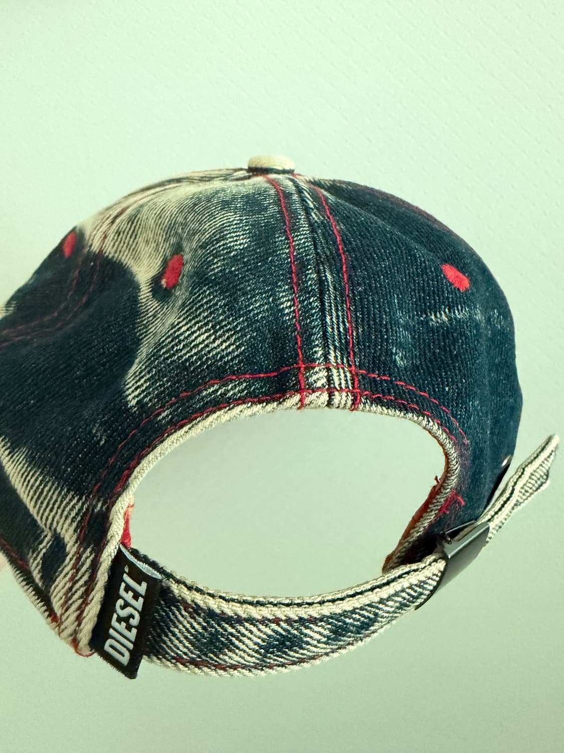 디젤 c-세이몬 데님 볼캡 상품이미지4