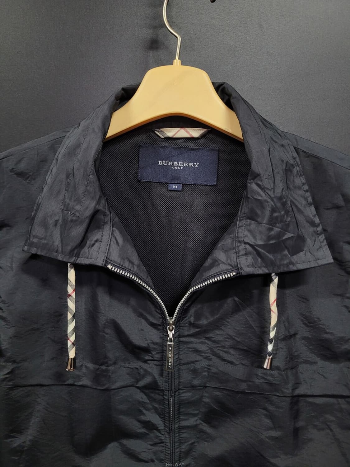 Burberry 버버리 골프 빈티지 바람막이 집업 베스트 상품이미지2