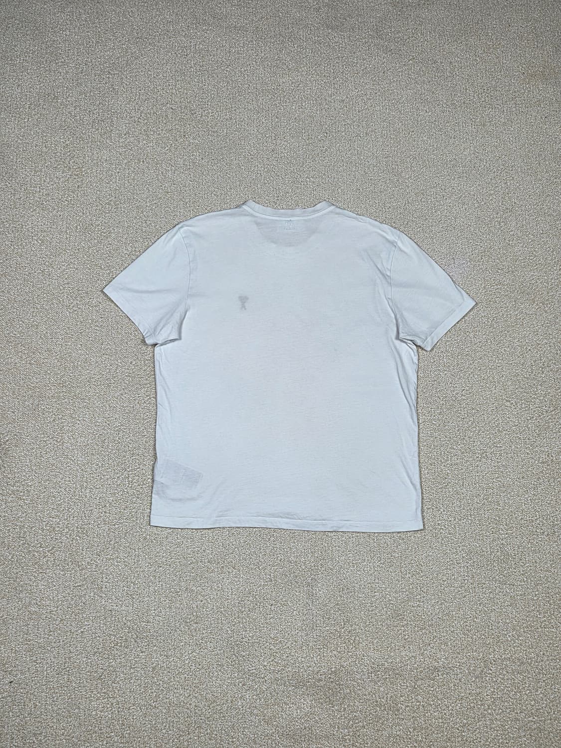 [아미] 아미 드 쾨르 스몰 하트 자수 반팔 티셔츠 | S00055 상품이미지7