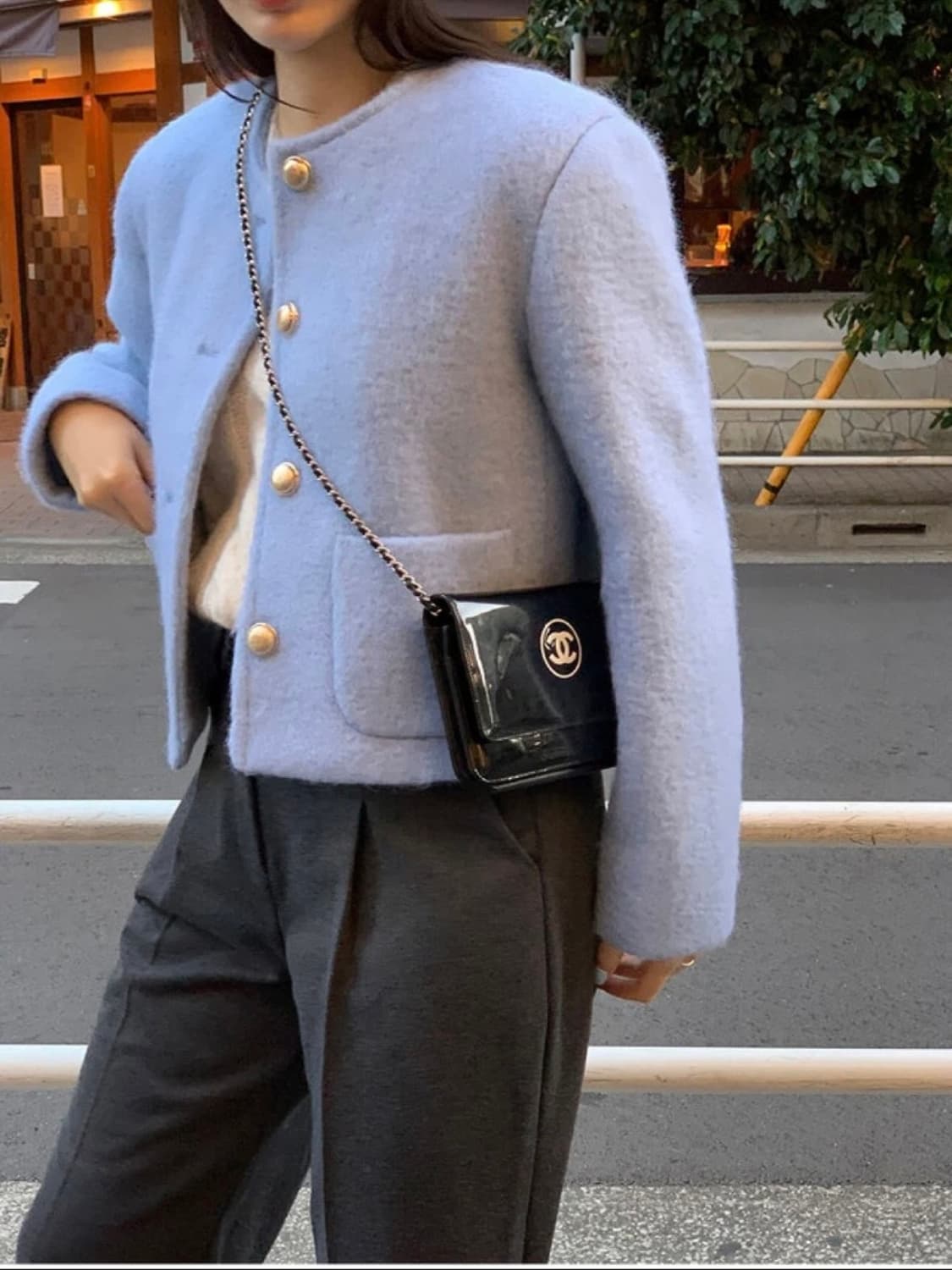 트랜디어패럴 양기모 팬던트 핀턱 와이드 슬랙스 상품이미지6