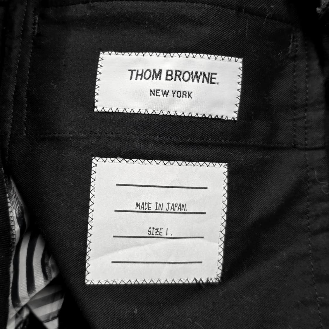 톰브라운 헤링본 울 수트 상하의 상품이미지10